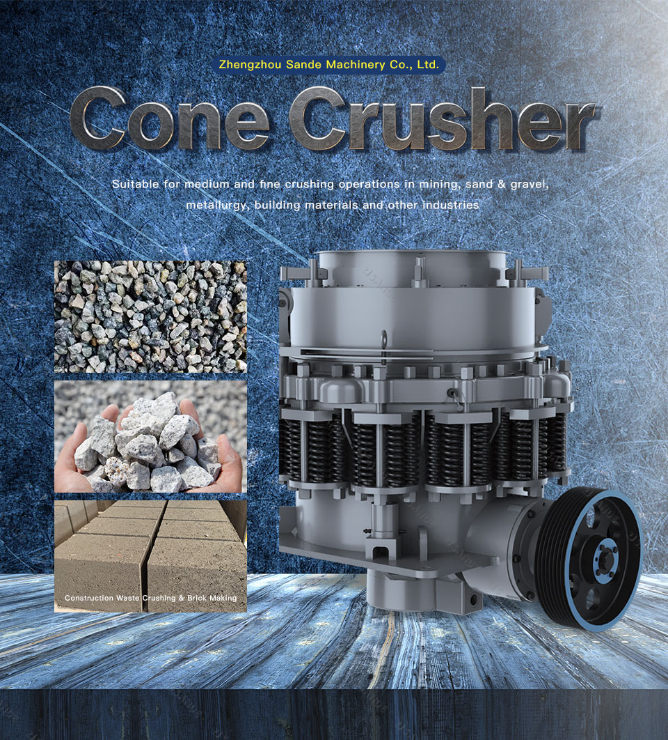 Spring Cone Crushers stone crushing equipment