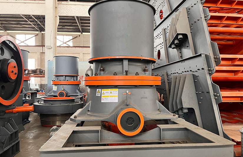 Single cylinder hydraulic cone crusher
