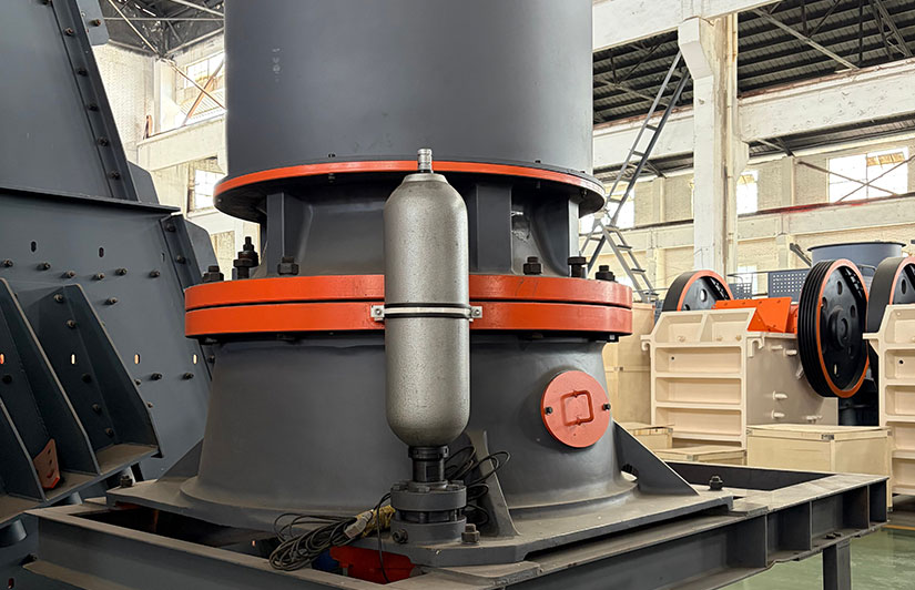 Single cylinder hydraulic cone crusher