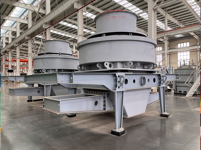 Vertical shaft sand making machine