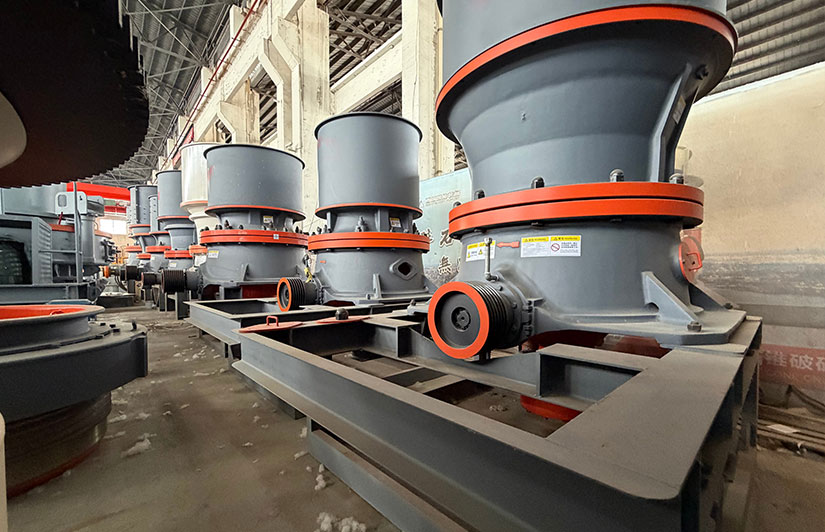 Single cylinder hydraulic cone crusher