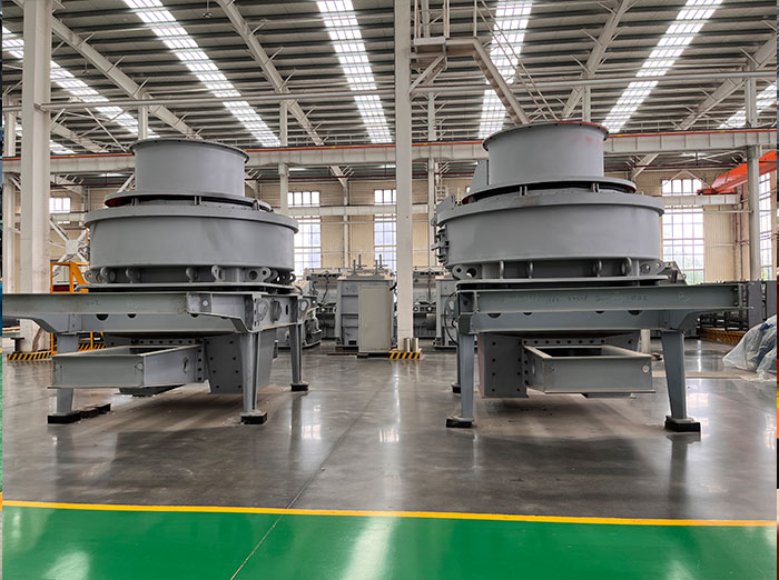Vertical shaft sand making machine