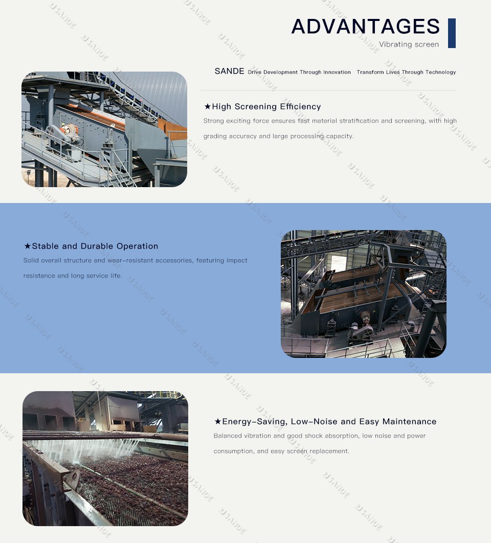 Vibrating screen