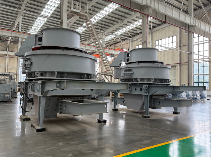 Vertical shaft sand making machine