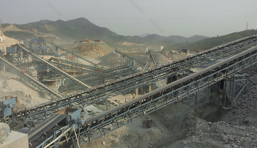 800 t/h Limestone Crushing and Sand-Making Site