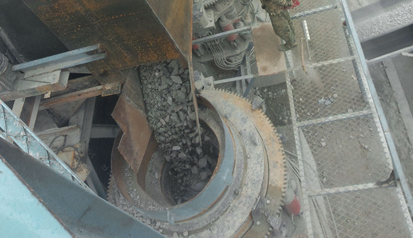 800 t/h Limestone Crushing and Sand-Making Site